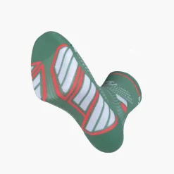 Chaussettes TRAIL ULTRA MID Vert/Blanc