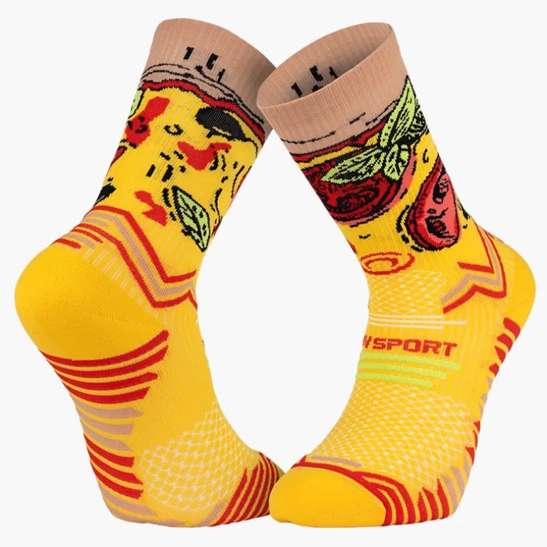 Chaussettes TRAIL ULTRA NUTRISOCKS Pizza Margherita - Collector