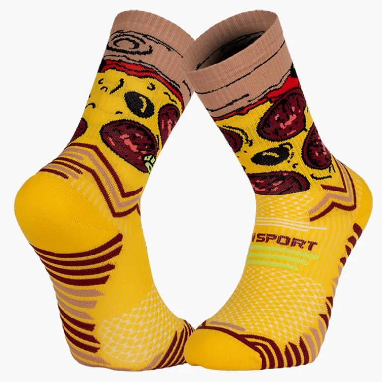 Chaussettes TRAIL ULTRA NUTRISOCKS Pizza Pepperoni - Collector