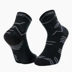 Chaussettes TRAIL ULTRA noir-gris