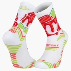 Chaussettes TRAIL ULTRA NUTRISOCKS Panna Cotta- Collector