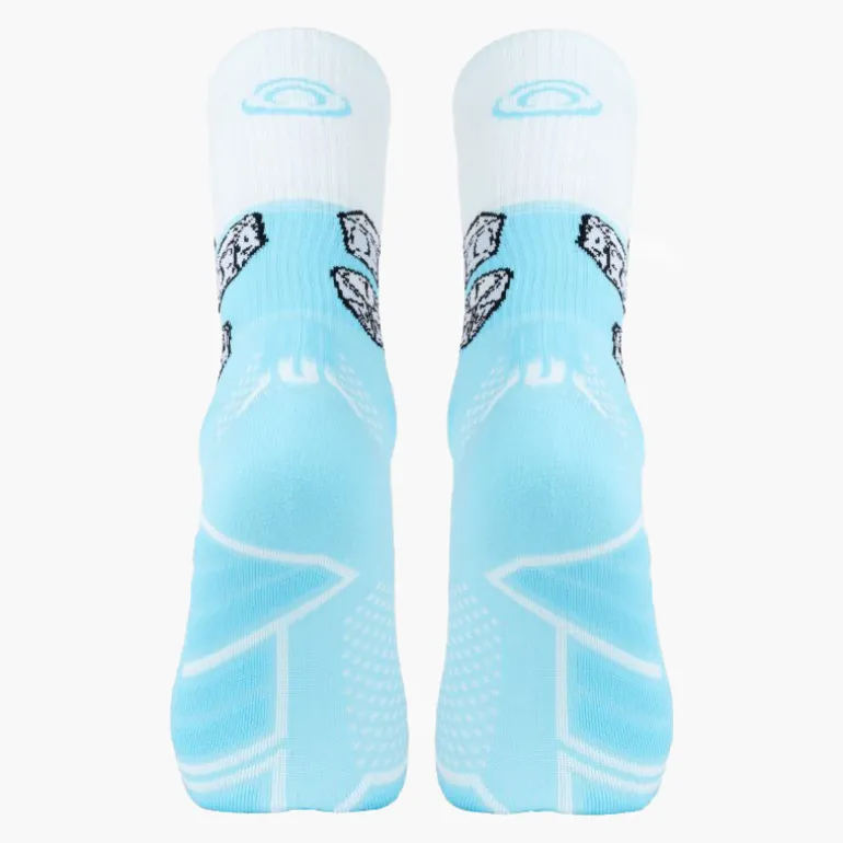 Chaussettes TRAIL ULTRA NUTRISOCKS BLUE LAGOON