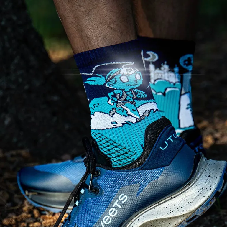 Chaussettes TRAIL ULTRA NIGHT FEVER24 - Collector DBDB