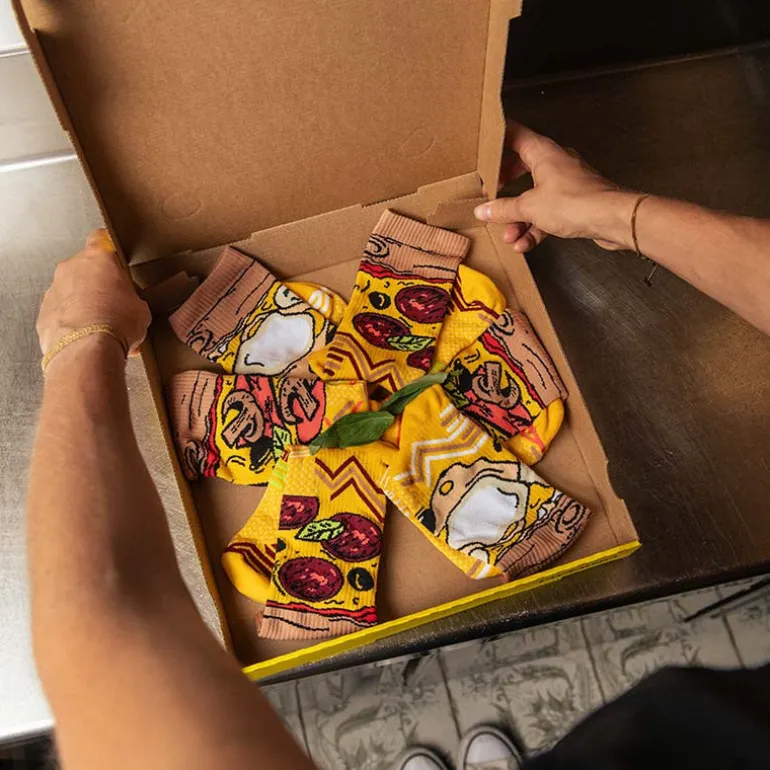 Chaussettes TRAIL ULTRA NUTRISOCKS Pizza Reine - Collector