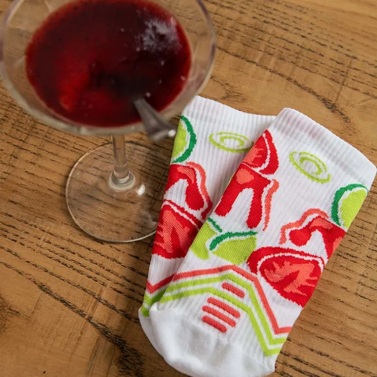 Chaussettes TRAIL ULTRA NUTRISOCKS Panna Cotta- Collector