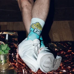 Chaussettes TRAIL ULTRA NUTRISOCKS BLUE LAGOON