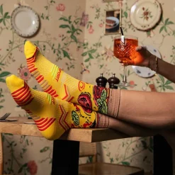 Chaussettes TRAIL ULTRA NUTRISOCKS Pizza Margherita - Collector