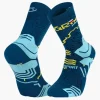 Chaussettes TREK COLLECTOR GR TMB HAUTE Bleu/Jaune