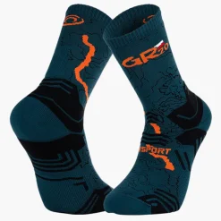 Chaussettes TREK COLLECTOR GR20 HAUTE Vert/Orange