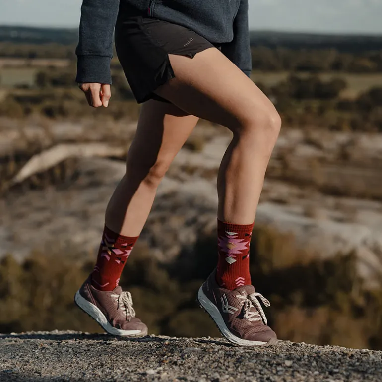 Chaussettes TREK GR Haute "LYOCELL" Aztec Bleu