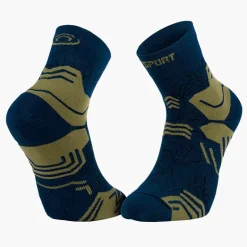 Chaussettes TREK GR MID "LYOCELL" Bleu/Kaki