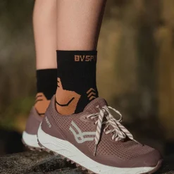 Chaussettes TREK GR MID "LYOCELL" Noir/Marron
