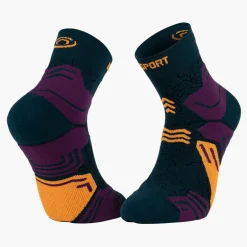Chaussettes TREK GR MID Vert/orange
