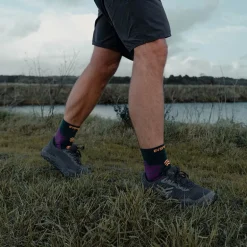 Chaussettes TREK GR MID Vert/orange