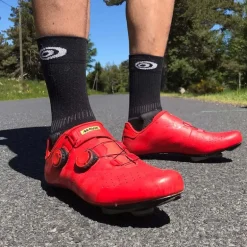 Chaussettes vélo Bike Elite blanc