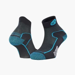 Double polyamide EVO noir/bleu - Socquettes randonnée