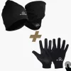 Pack hiver | Bonnet-tour de cou + gants tactiles noir