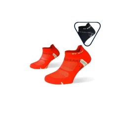Pack x2 - Socquettes running ultra-courtes Light One rouge-noir
