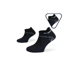 Pack x2 - Socquettes running ultra-courtes Light One noir-noir