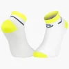 Socquettes Light Run Blanc/Jaune