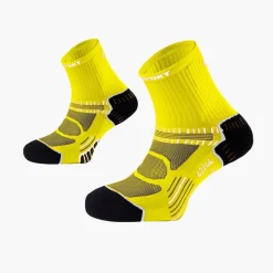 Socquettes multisports Teamsocks jaune