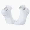 Socquettes RUN ELITE blanc-gris