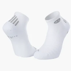 Socquettes RUN ELITE blanc-gris