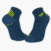 Socquettes RUN ELITE bleu-jaune