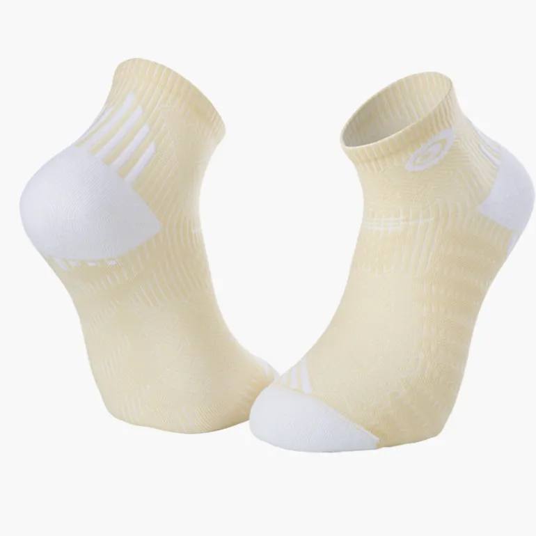 Socquettes RUN ELITE crême-blanc