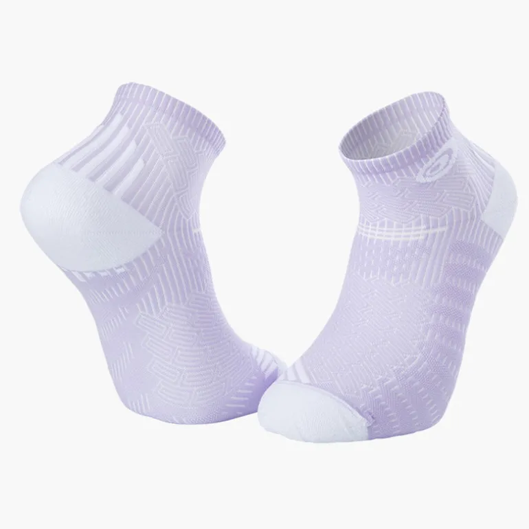 Socquettes RUN ELITE mauve-blanc