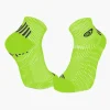 Socquettes RUN ELITE vert-gris