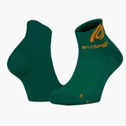 Socquettes running Light 3D vert/orange