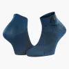Socquettes running Light 3D bleu chiné - Mix