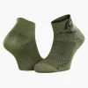 Socquettes running Light 3D kaki chiné - Mix