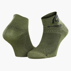 Socquettes running Light 3D kaki chiné - Mix