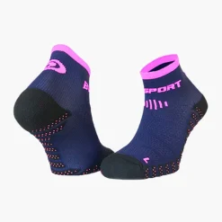 Socquettes SCR ONE EVO bleu nuit/rose
