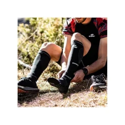 Socquettes SCR ONE EVO bleu nuit/rose