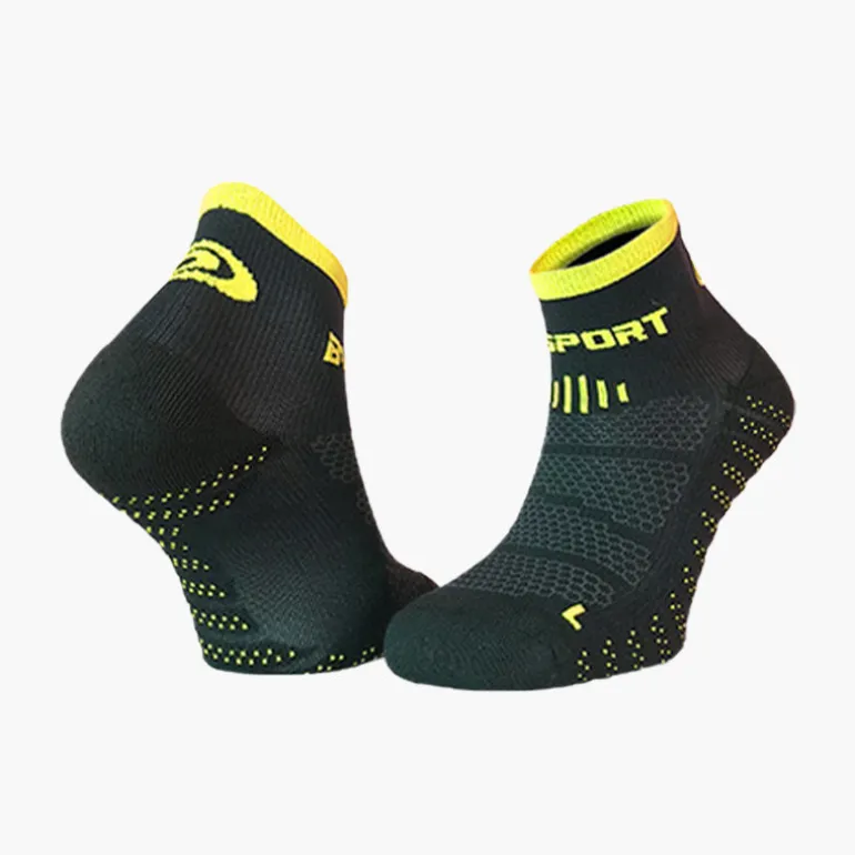 Socquettes SCR ONE EVO noir/jaune