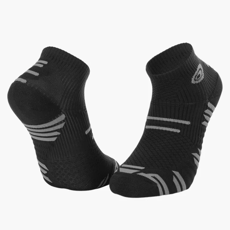 Socquettes TRAIL ELITE noir-gris