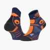 Socquettes Trail STX+ EVO bleu-orange
