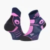 Socquettes Trail STX+ EVO bleu-rose