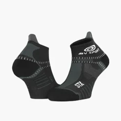Socquettes trail STX EVO noir-gris