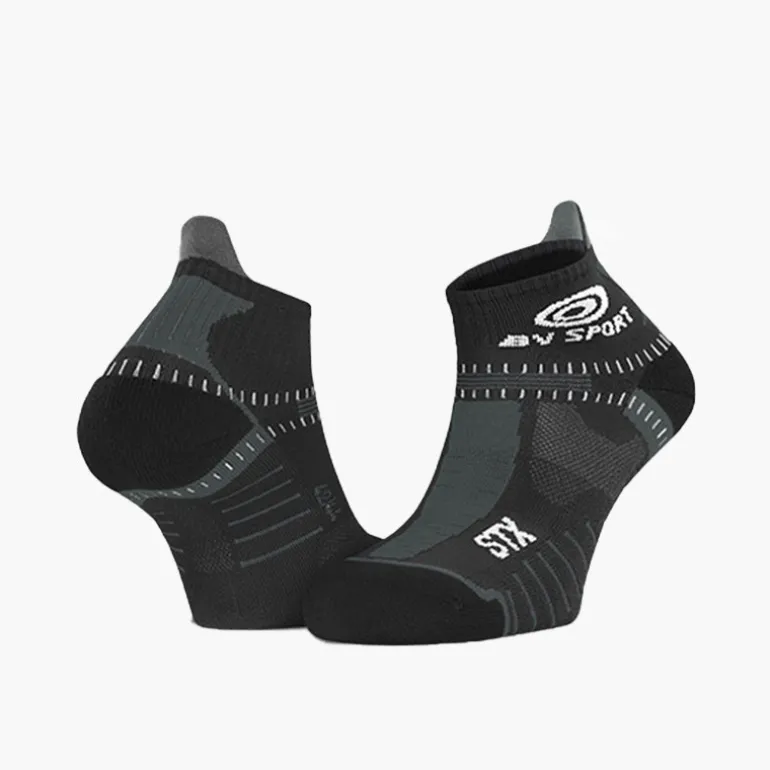 Socquettes trail STX EVO noir-gris