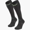 Trek compression EVO noir/vert - Chaussettes randonnée