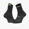 TREK+ EVO noir/vert - Chaussettes randonnée