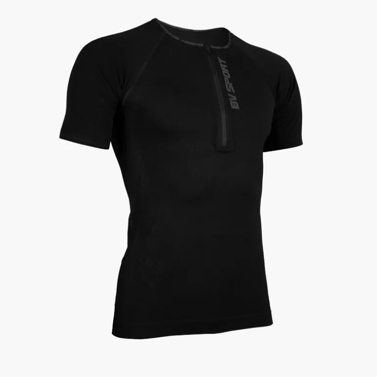 T-shirt demi-zip RTECH EVO2 noir