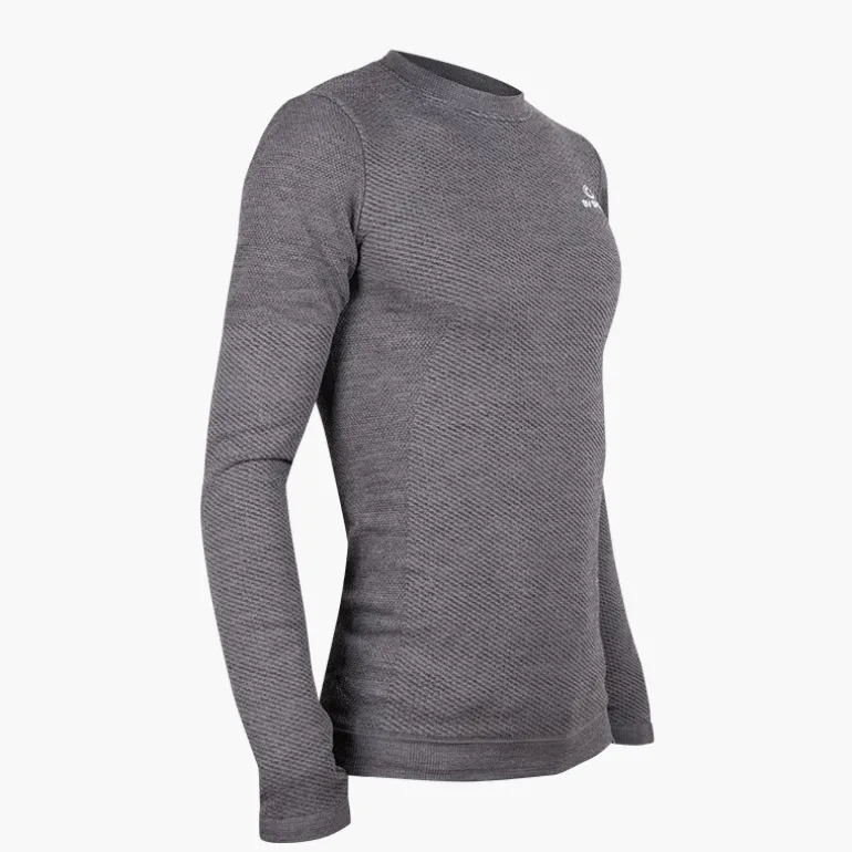 T-shirt manches longues RTECH MERINOS gris