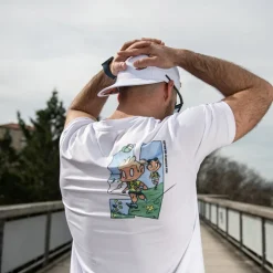 T-shirt technique DBDB blanc homme