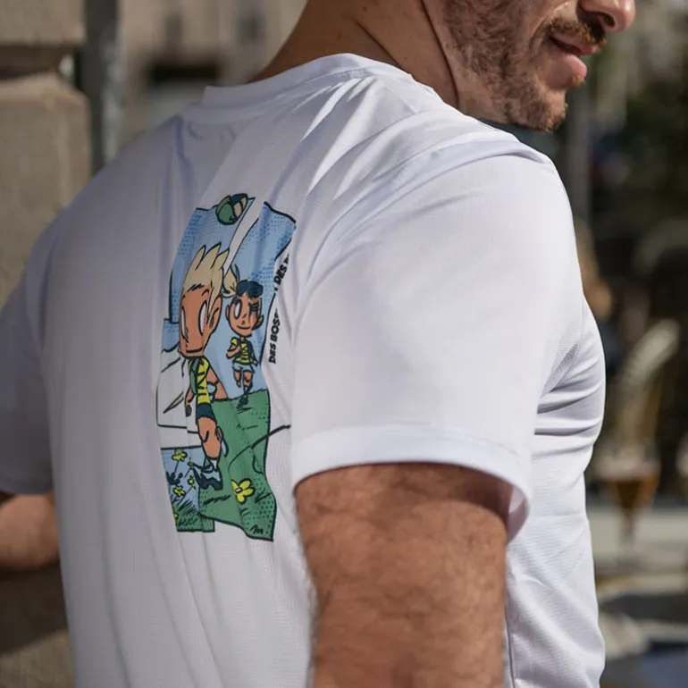T-shirt technique DBDB blanc homme
